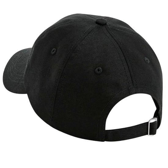Beechfield EarthAware Classic 6 Panel Organic Cotton Sandwich Peak Baseball Cap (Zwart) - Image 2