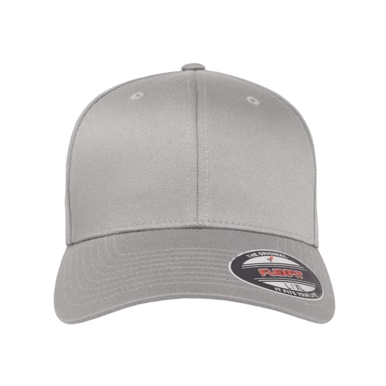 Flexfit Wollige gekamde muts (Grijs) - Image 3