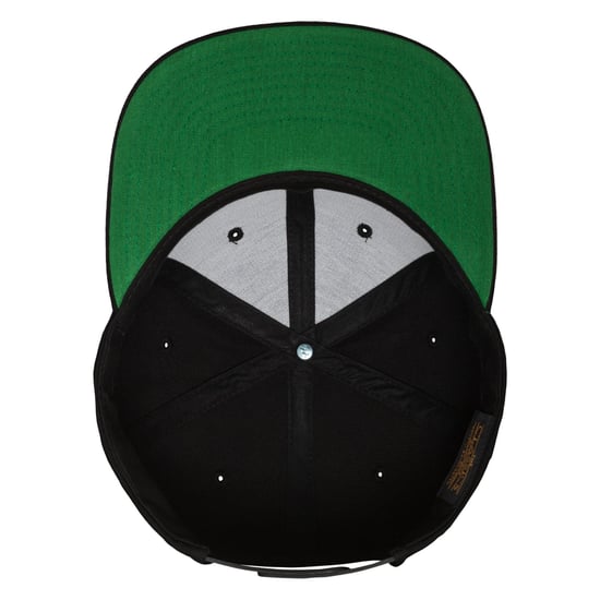 Flexfit Klassieke Snapback-cap voor volwassenen (Zwart) - Image 5