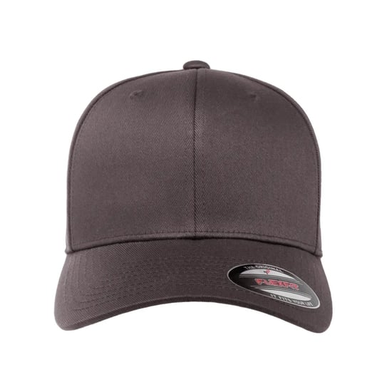 Flexfit Wollige gekamde muts (Donkergrijs) - Image 3