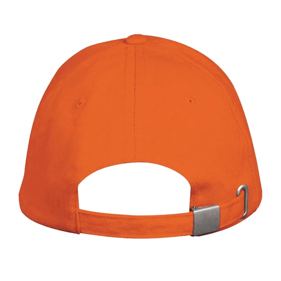 SOLS Long Beach 5 Paneel Baseball Cap (Oranje) - Image 2