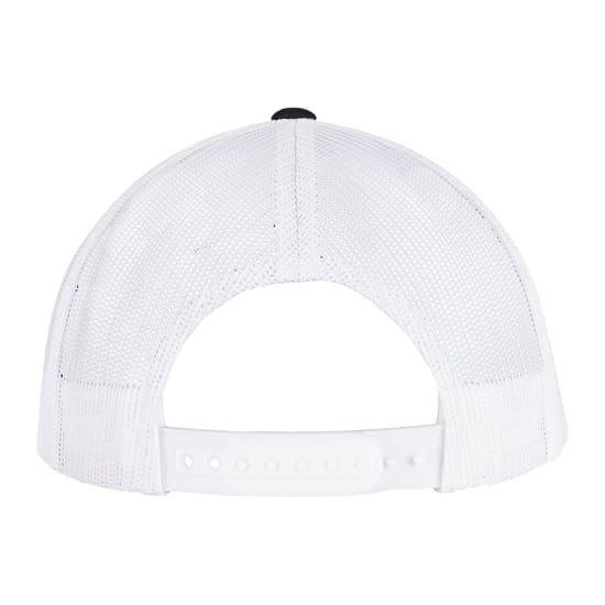 Flexfit Unisex Adult Retro Trucker Cap (Black/White) - Image 2