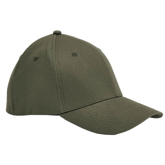 Beechfield EarthAware Organic Cotton Stretch Baseball Cap (Olijfgroen) - Image 1