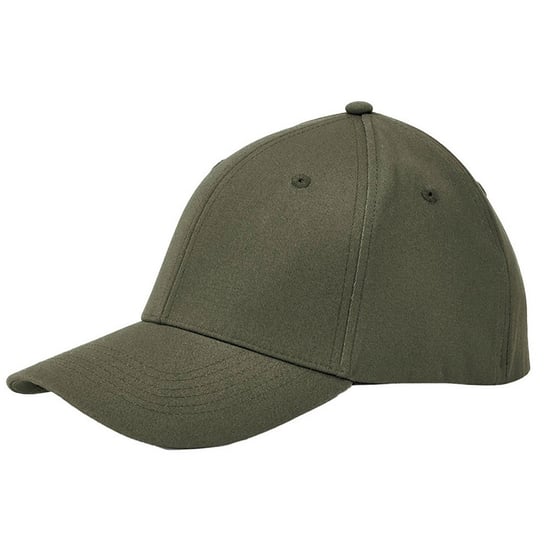 Beechfield EarthAware Organic Cotton Stretch Baseball Cap (Olijfgroen) - Image 2