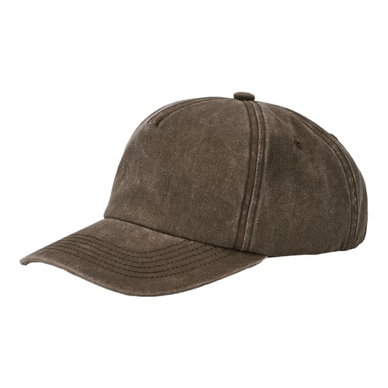 Beechfield Relaxed Vintage 5 Paneel Cap (Vintage Bruin) - Image 2