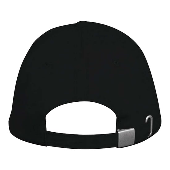 SOLS Long Beach 5 Paneel Baseball Cap (Zwart) - Image 2