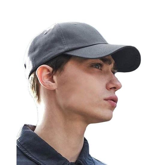 Beechfield Unisex Authentieke 6 Paneel Honkbalpet (Grafietgrijs) - Image 3