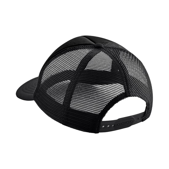Beechfield Kinderen/Kinderen Vintage Snapback Trucker Cap (Zwart/Zwart) - Image 2