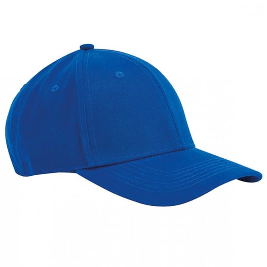 Beechfield EarthAware 6 Paneel Organic Katoenen Baseball Cap (Helder Koninklijk) - Image 1