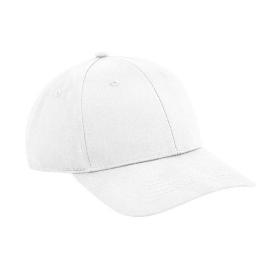 Beechfield Urbanwear 6 Paneel Snapback Cap (Wit) - Image 1
