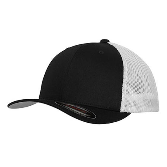 Flexfit Two Tone Mesh Trucker Cap (Black) - Image 1