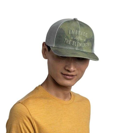 Buff Unisex Volwassen Embrace The Elements Trucker Cap (Groen) - Image 4