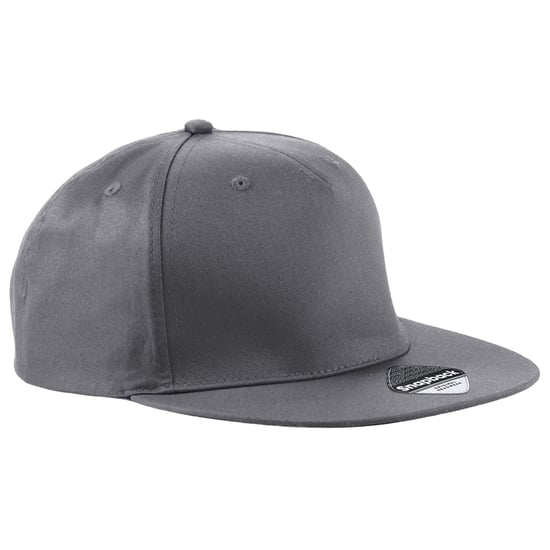 Beechfield 5 Paneel Snapback Cap (Grafietgrijs) - Image 1