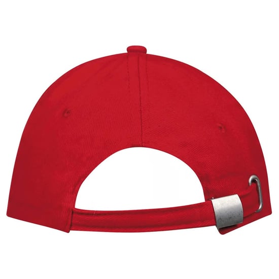 SOLS Buffalo 6 panel baseballpet (Rood) - Image 2