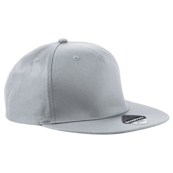 Beechfield 5 Paneel Snapback Cap (Lichtgrijs) - Image 1