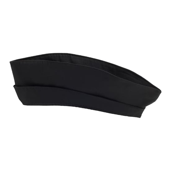 CG Workwear Genove klassieke koksmuts (Zwart) - Image 1