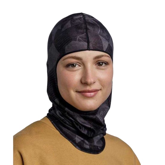 Buff Uniseks Driehoekige EcoStretch-balaclava voor volwassenen (Zwart) - Image 3