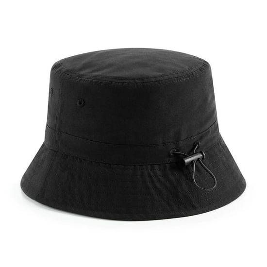 Beechfield Unisex Adult Recycled Polyester Bucket Hat (Black) - Image 1