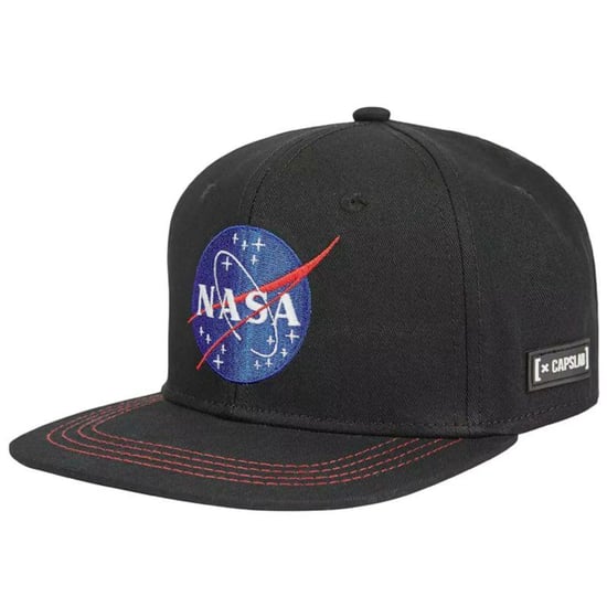 NASA Ruimte Missie Capslab Snapback Baseball Cap (Zwart) - Image 4