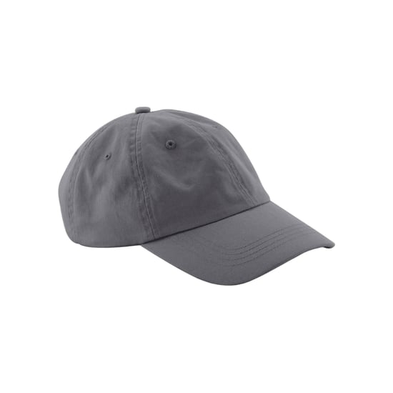 Beechfield Baseballpet met Paneel van Biologisch Katoen (Grafiet) - Image 1