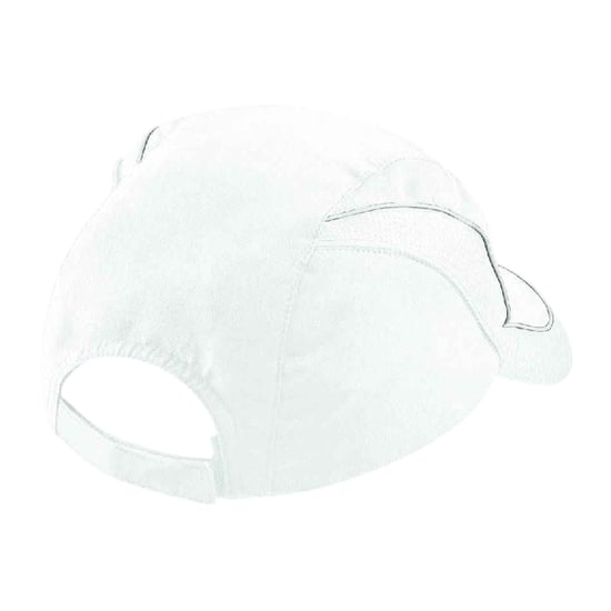 Beechfield Flow Coolmax Mesh-muts (Wit) - Image 2