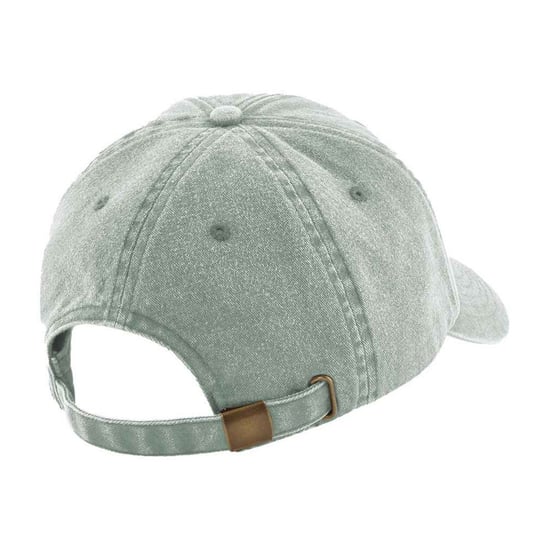 Beechfield Vintage baseballpet met laag profiel (Salie Groen) - Image 2