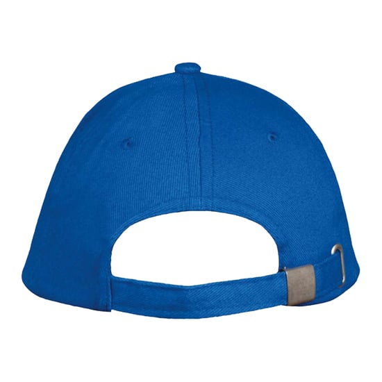 SOLS Long Beach 5 Paneel Baseball Cap (Koningsblauw/Wit) - Image 2