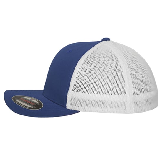 Flexfit Tweekleurige Mesh Trucker Cap (Koningsblauw) - Image 3