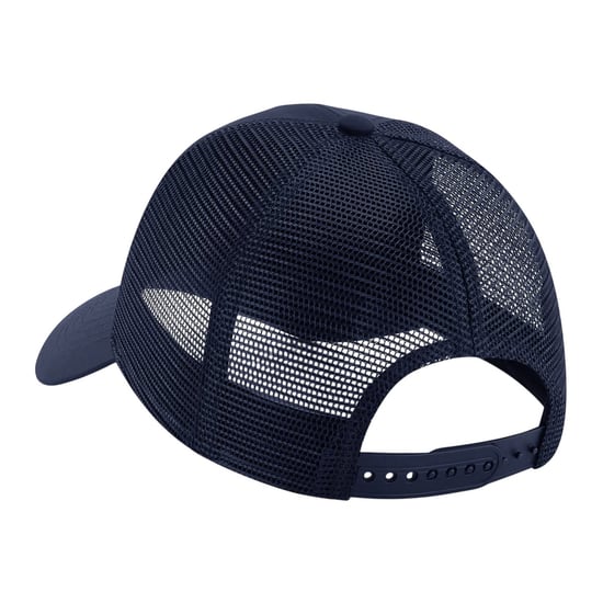 Beechfield Urbanwear 6 Paneel Gerecycled Snapback Trucker Cap (Franse marine) - Image 2