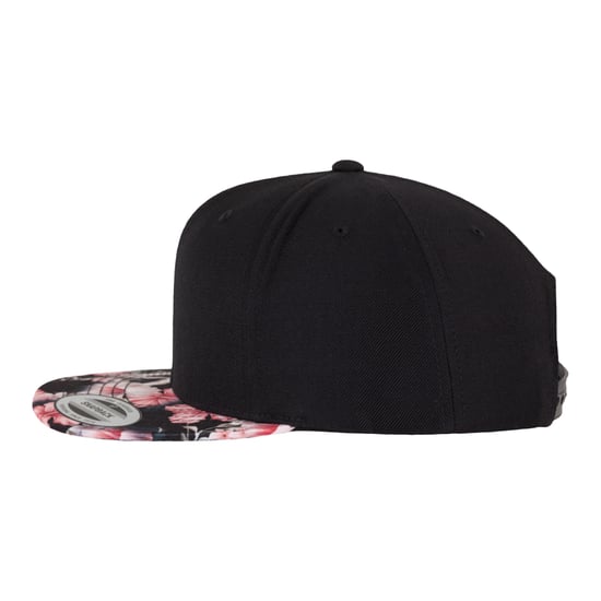 Flexfit Rozen Snapback Cap (Zwart/Grijs) - Image 3