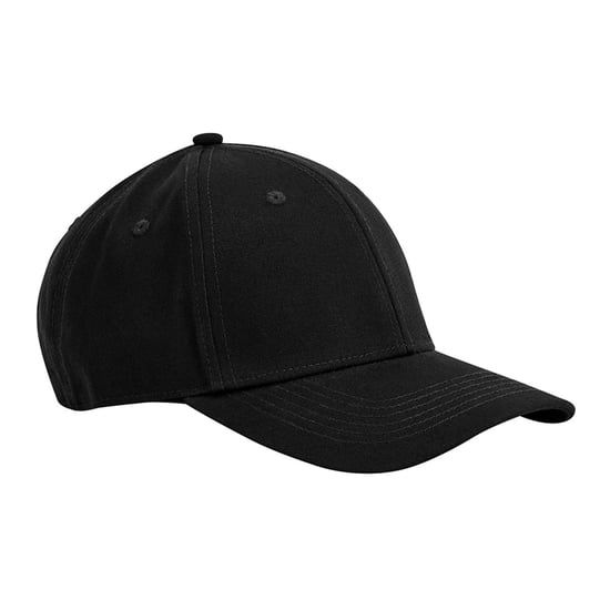 Beechfield EarthAware Classic 6 Panel Organic Cotton Baseball Cap (Zwart) - Image 1