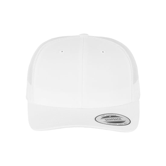 Flexfit Unisex Retro Trucker Cap voor volwassenen (Wit) - Image 1