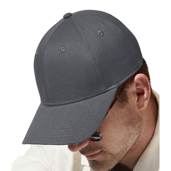 Beechfield EarthAware Classic 6 Panel Organic Cotton Baseball Cap (Graphite Grey) - Image 2