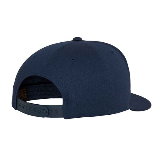 Flexfit Klassieke 5 Paneel Snapback Cap (Marine) - Image 2