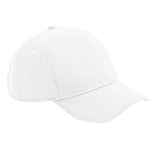 Beechfield EarthAware Klassieke Organic Cotton 5 Panel Baseball Cap (Wit) - Image 1
