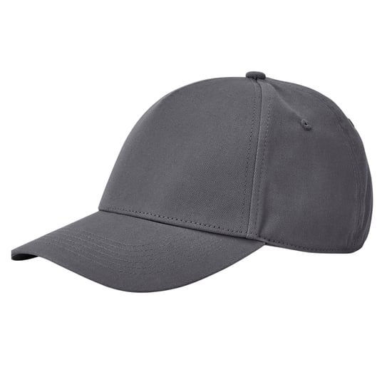 Beechfield EarthAware 5 Panel Organic Cotton Baseball Cap (Graphite Grey) - Image 2