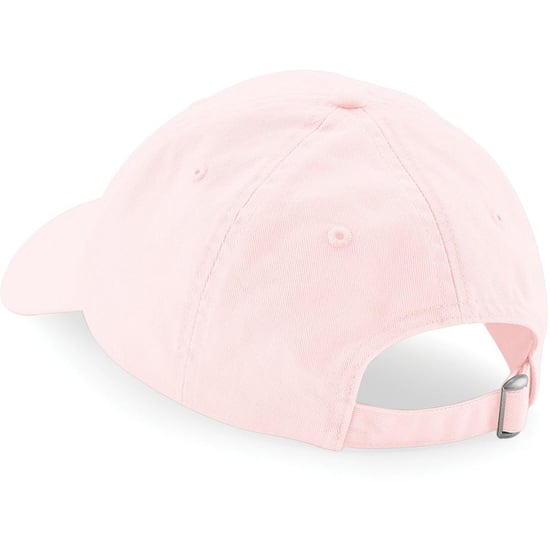 Beechfield Unisex Laag Profiel 6 Panel Dad Cap (Pastel Roze) - Image 2