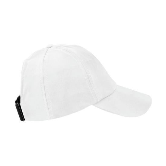 Beechfield Prestatie Paardenstaart Cap (Wit) - Image 1