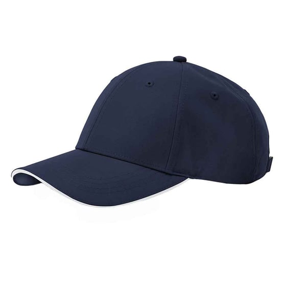 Beechfield Team Sport-Tech Cap (Franse marine / Wit) - Image 2