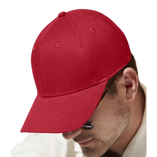 Beechfield EarthAware Classic 6 Panel Organic Cotton Baseball Cap (Classic Red) - Image 2