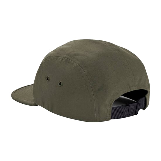 Beechfield Canvas 5-paneel Baseball Cap (Olijfgroen) - Image 2