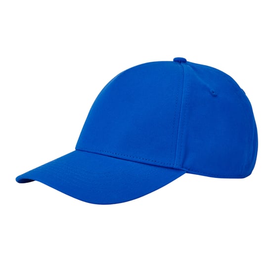 Beechfield EarthAware 5 Panel Organic Cotton Baseball Cap (Bright Royal) - Image 2
