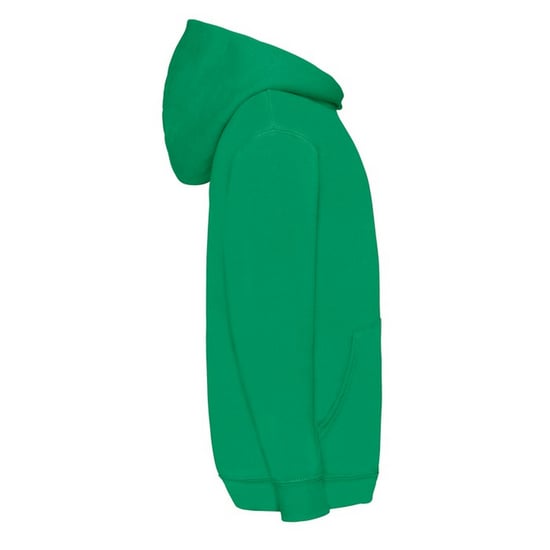 Fruit of the Loom Kinder/Kids Klassieke Hoodie (Kelly Groen) - Image 3