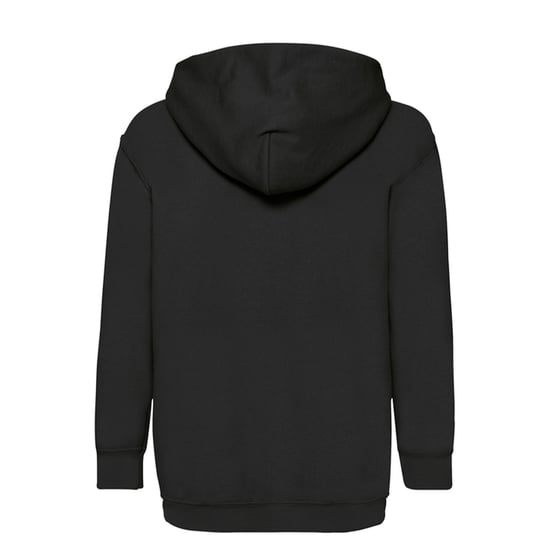 Fruit of the Loom Lichtgewicht Hoodie Kinderen/Kinderen (Zwart) - Image 2