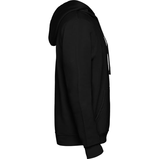 Roly Heren Urban Hoodie (Zwart) - Image 3