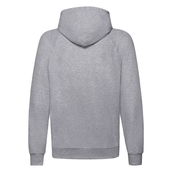 Fruit of the Loom Heren Lichtgewicht Pullover Hoodie (Heide Grijs) - Image 2