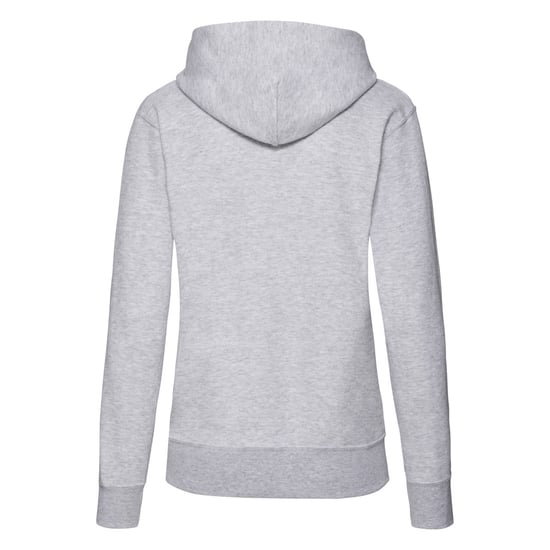 Fruit of the Loom Dames/Dames Klassieke Effen Hoodie (Heide Grijs) - Image 2