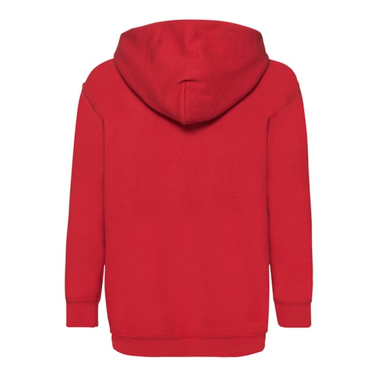 Fruit of the Loom Lichtgewicht Hoodie Kinderen/Kinderen (Rood) - Image 2