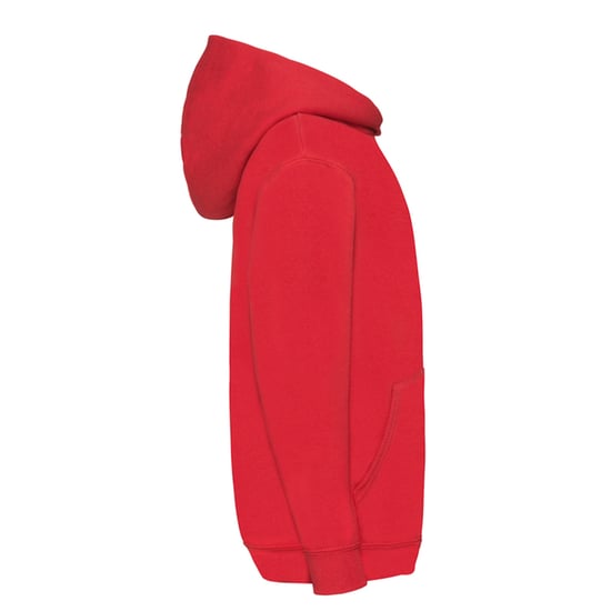 Fruit of the Loom Lichtgewicht Hoodie Kinderen/Kinderen (Rood) - Image 3