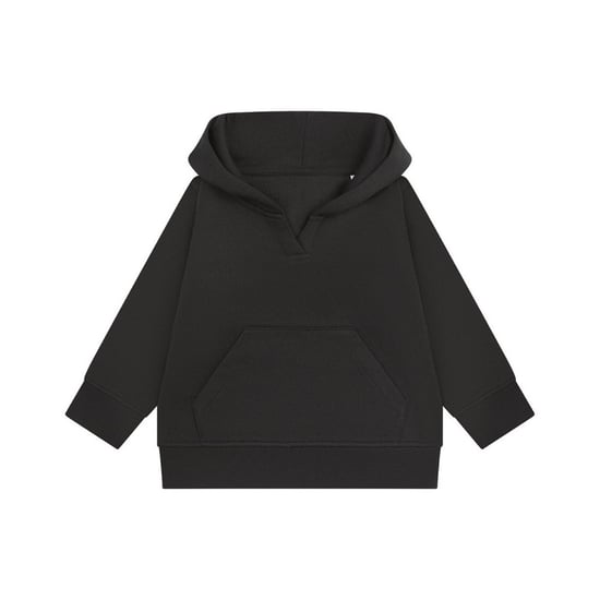 Larkwood Effen Duurzame Hoodie Kinderen/Kinderen (Zwart) - Image 1